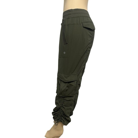 Lululemon Dance Studio Relaxed-Fit Mid-Rise Cargo PantLegacy Green medium - Picture 13 of 16